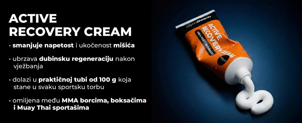 Značajke i prednosti regenerirajuće kreme Active Recovery - GymBeam