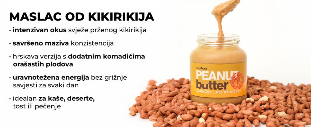 Maslac od kikirikija 100% - GymBeam