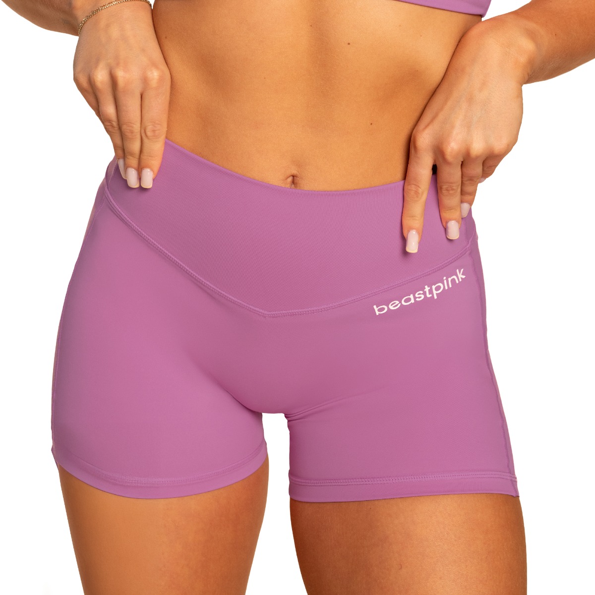 BeastPink Women‘s Grace Shorts Purple - Veličina: XS | Boja: Purpurna | Težina: 0,101 g | Pakiranje: 180 · záber 7