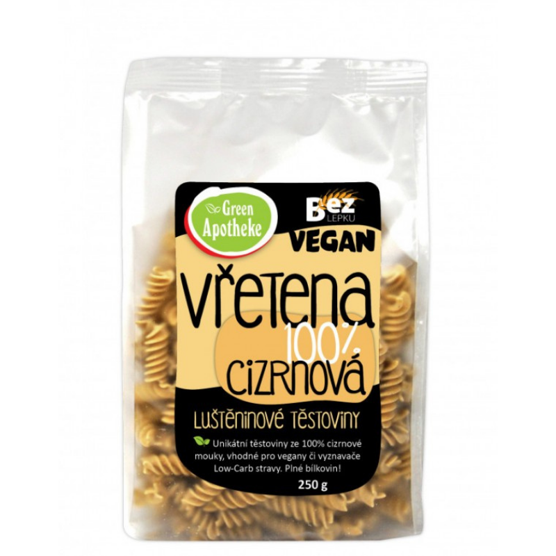 100 % fusilli od slanutka – Green Apotheke
