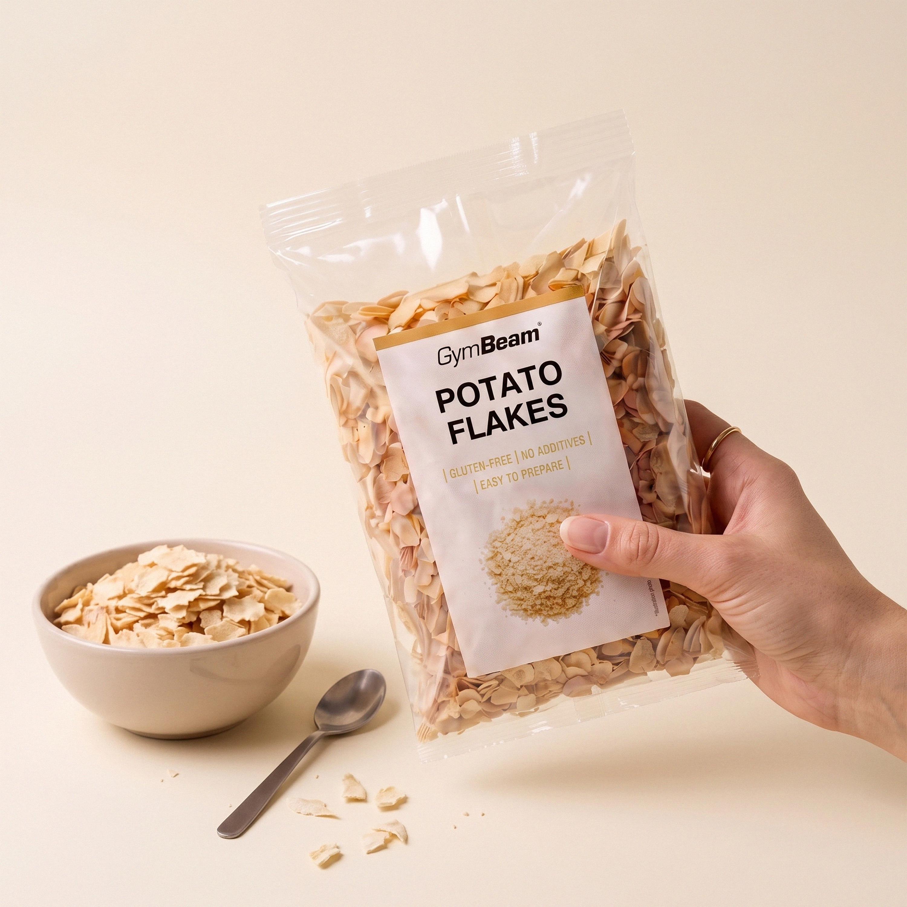 Potato Flakes - GymBeam 300 g