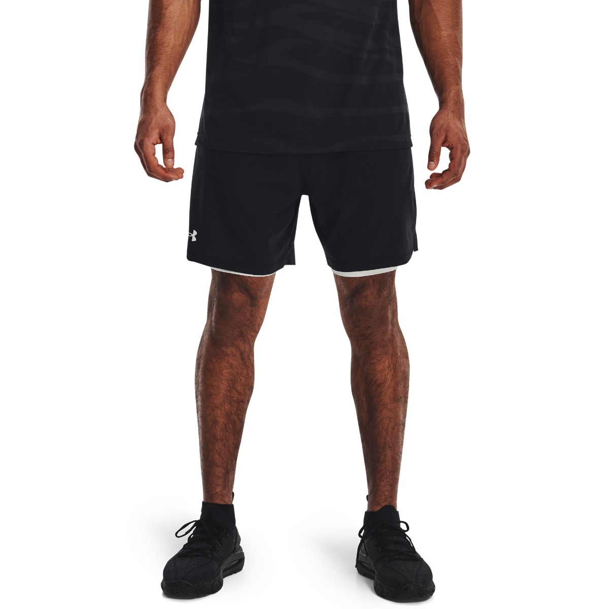 Muške kratke hlače Vanish Woven 2in1 Black - Under Armour