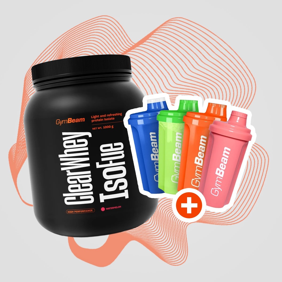 Clear Whey IsoFue - GymBeam + pokloni 