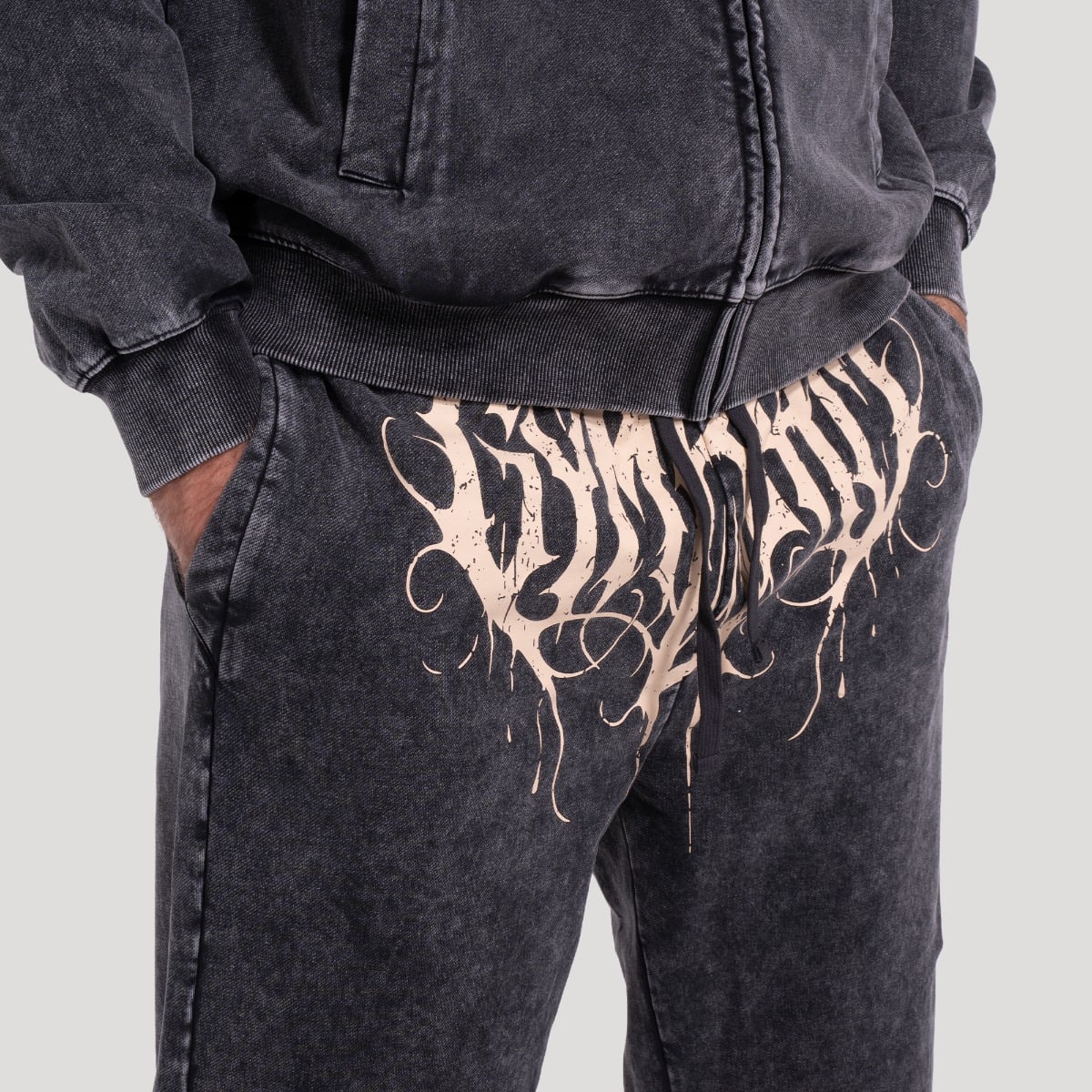 Muška Trenirka Abyss Charcoal - GymBeam