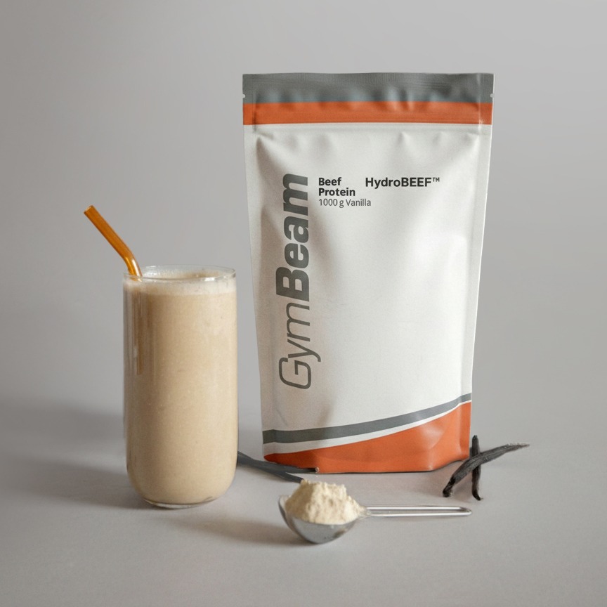 Goveđi protein - GymBeam 1000 g - vanilija