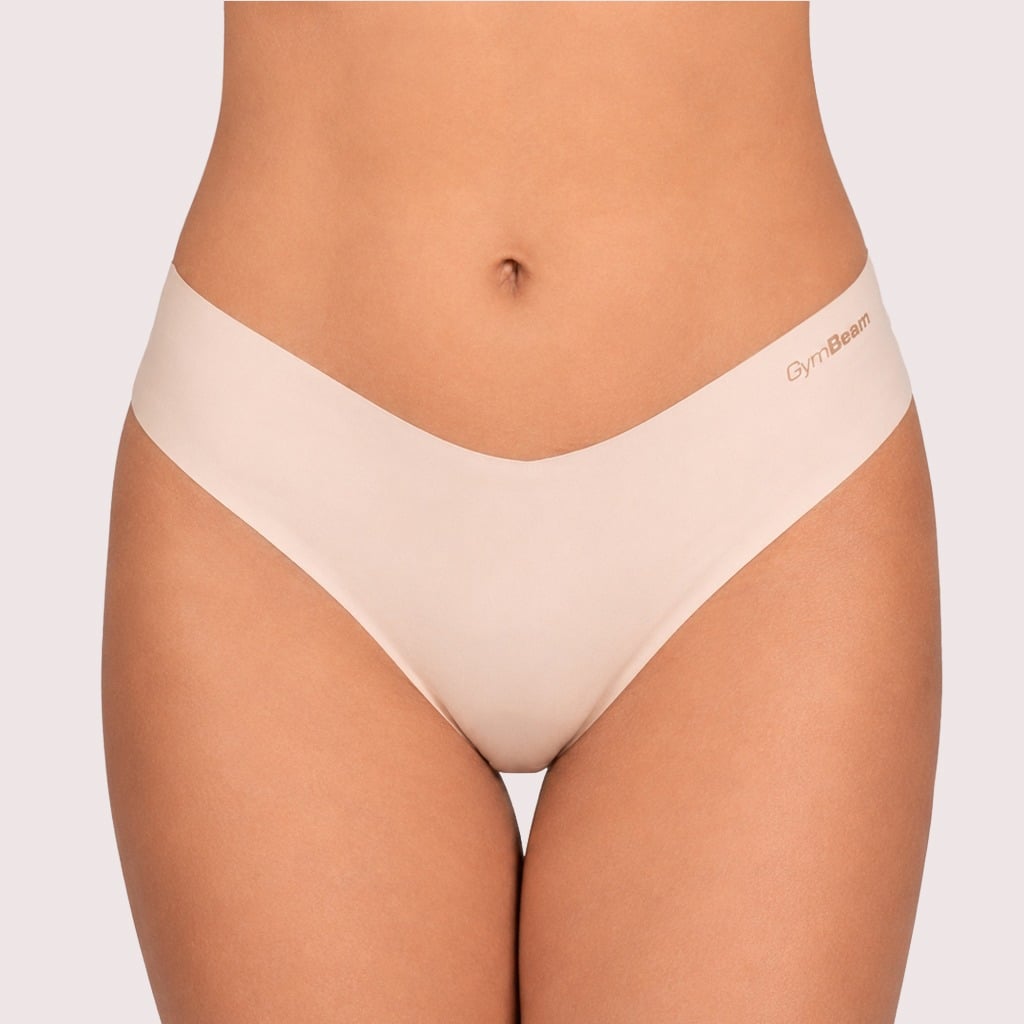 Gaćice Comfy Seamless 3Pack Beige - GymBeam