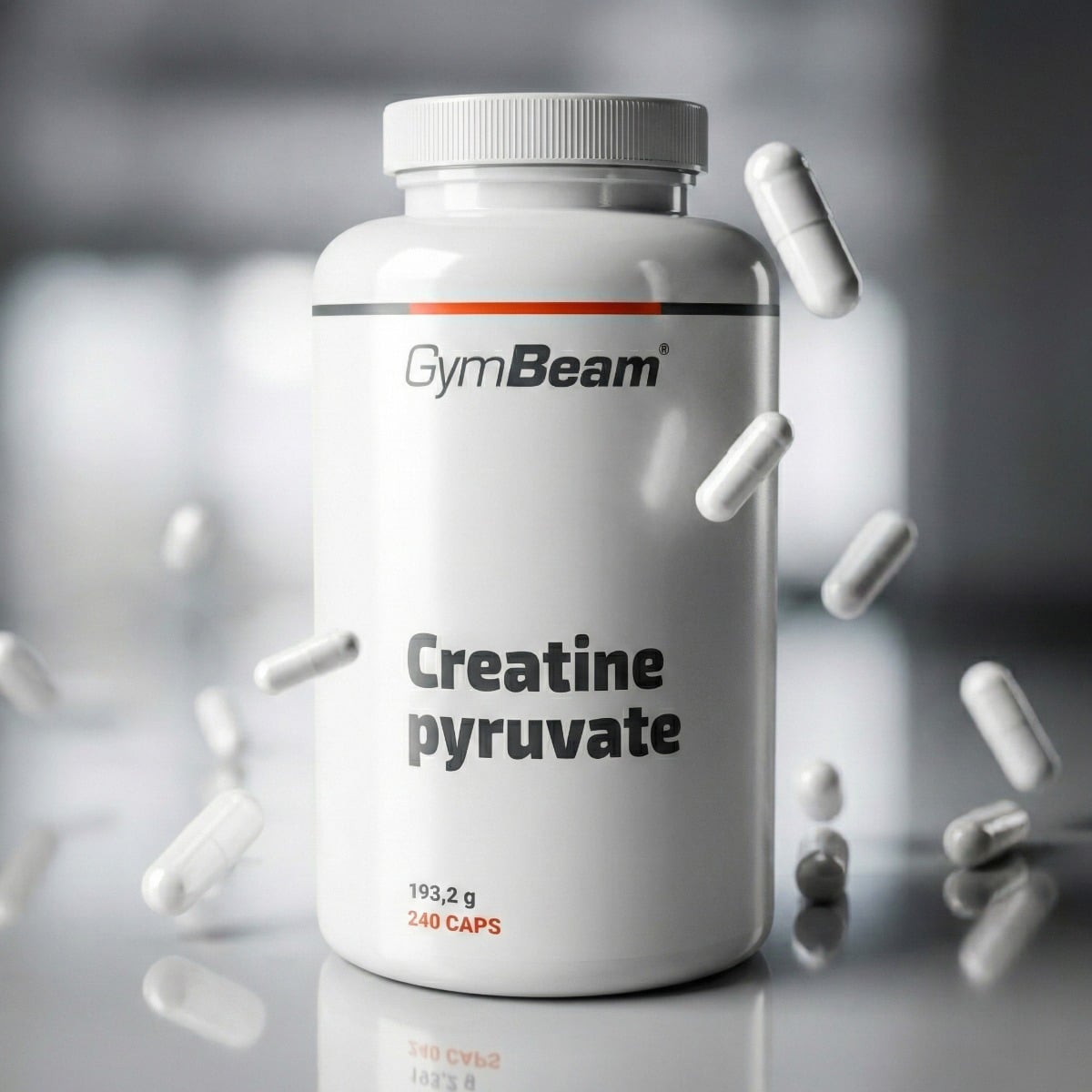 Kreatin Piruvat - GymBeam 240 kaps.