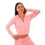 Ženska dukserica TRN Zip-Up Pink – GymBeam XS