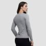 Ženska majica dugih rukava Basic Grey - GymBeam M
