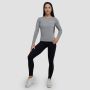 Ženska majica dugih rukava Basic Grey - GymBeam M