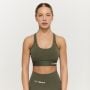 Sportski grudnjak Combat Olive Grey - GymBeam M
