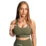 Sportski grudnjak Combat Olive Grey - GymBeam M