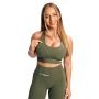 Sportski grudnjak Combat Olive Grey - GymBeam M