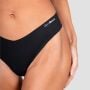 Comfy Seamless Bottoms 3Pack Black - GymBeam XS