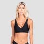Comfy Seamless Bra Black - GymBeam XXL