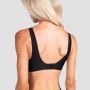 Comfy Seamless Bra Black - GymBeam XXL