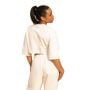 Ženska majica Cropped Serenity Ivory - BeastPink S