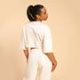 Ženska majica Cropped Serenity Ivory - BeastPink S