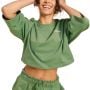 Ženska majica Cropped Serenity Olivine - BeastPink M