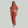 Ženska majica CropTop Washed Terra - STRIX L