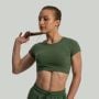 Ženski CropTop Essential Cedar Green - STRIX M