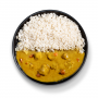 FIT Pileći curry s rižom Ready to eat - GymBeam 420 g