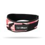 Ženski fitness remen Pink Camo – GymBeam S