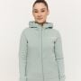 Ženska dukserica Limitless Zip Up Eucalypt - GymBeam M