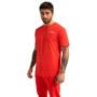 Muška majica Limitless Hot Red - GymBeam XXL