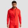 Muška dukserica Zip Up Limitless Hot Red - GymBeam L