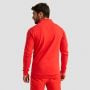 Muška dukserica Zip Up Limitless Hot Red - GymBeam L