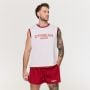 Men‘s Varsity Tank Top White - GymBeam XXXL