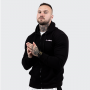 Duksa Zipper Hoodie Black - GymBeam M