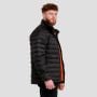 Muška puffer jakna Black/Orange - GymBeam XL