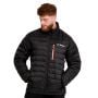 Muška puffer jakna Black/Orange - GymBeam XL