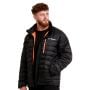 Muška puffer jakna Black/Orange - GymBeam XL