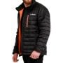 Muška puffer jakna Black/Orange - GymBeam XL