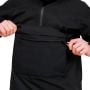 Muška jakna za kišu Smock Black - GymBeam XL