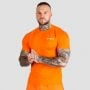 Muška majica Fitted TRN Orange - GymBeam XXL