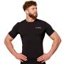 Majica Compression Mid Black - GymBeam M