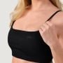 NEO Seamless Sports Bra Black - GymBeam XL