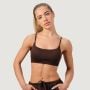 NEO Seamless Sports Bra Mocha - GymBeam XL