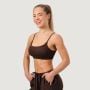 NEO Seamless Sports Bra Mocha - GymBeam XL