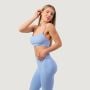 NEO Seamless Sports Bra Sky - GymBeam XL