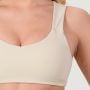 NEO Sports Bra Almond - GymBeam XL