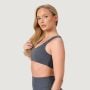 NEO Sports Bra Iron - GymBeam XL