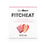 Fitcheat proteinska čokolada - GymBeam 80 g - bijela čokolada jagoda