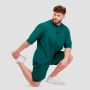 Muška oversized majica Unstoppable Green - GymBeam L