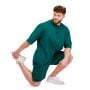 Muška oversized majica Unstoppable Green - GymBeam L