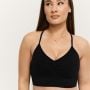 Sportski grudnjak Sculpt Seamless Black - GymBeam XL